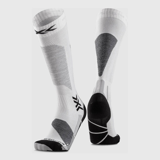 Skarpety narciarskie damskie X-Socks Ski Discover OTC White Grey 2026