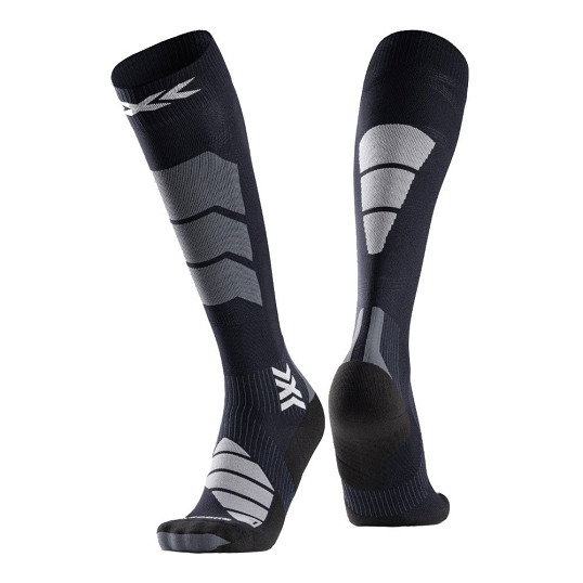 Skarpety narciarskie X-Socks Ski Expert OTC Black Light Grey 2026