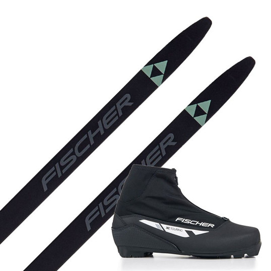 Zestaw biegowy Fischer Sports Crown EF  + Buty Fischer XC Touring 2026