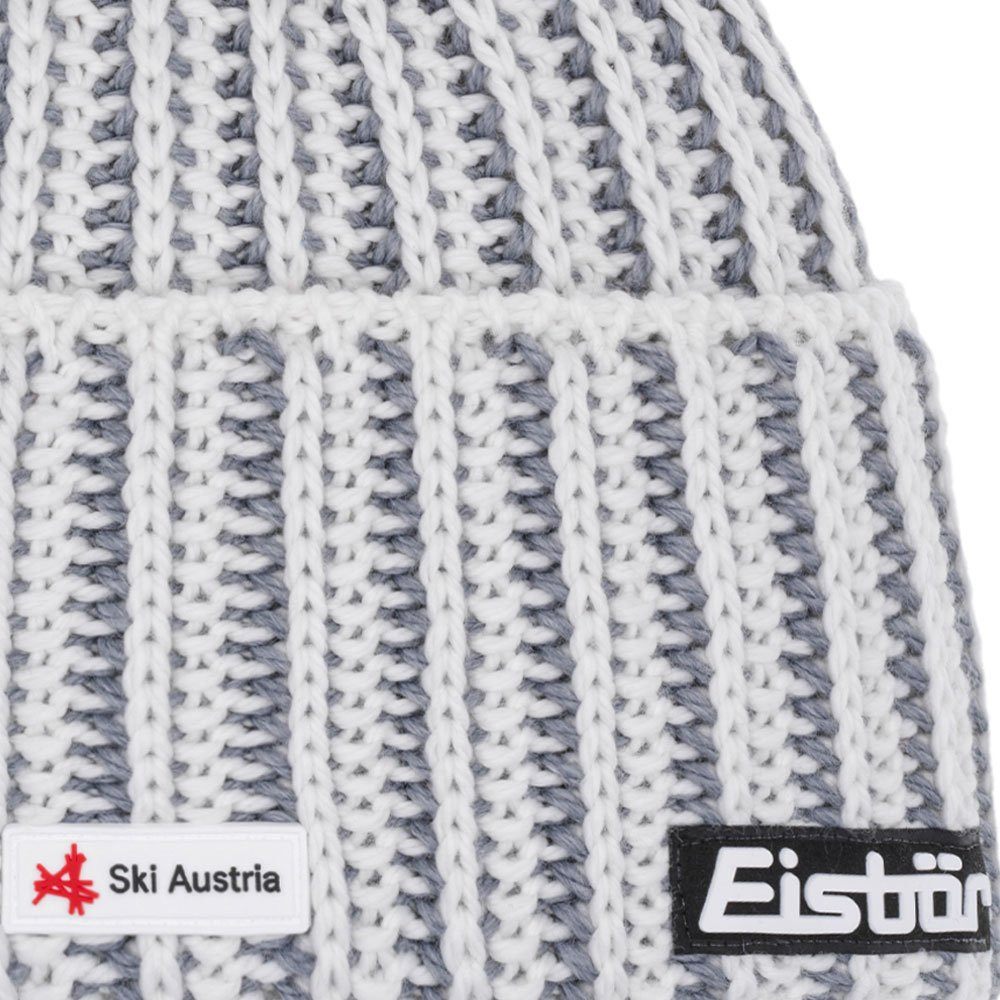 Czapka narciarska Eisbar Ronda Pompon SKA White Grey 2025