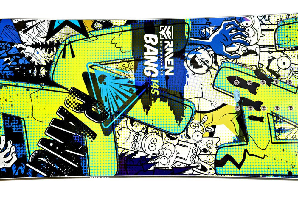 Zestaw Snowboardowy dla dzieci Raven Bang Junior + Head P JR