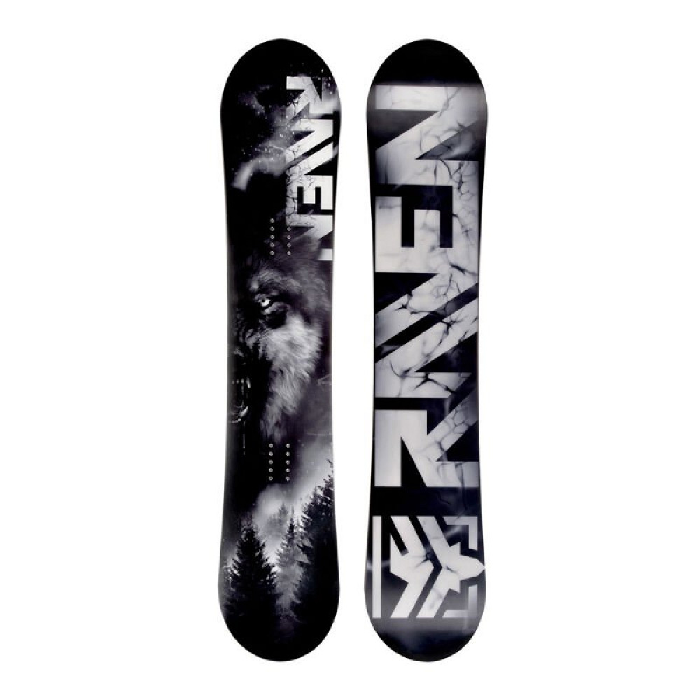 Zestaw Snowboardowy Raven Lupus + Raven Fastec FTM450 Black 2027