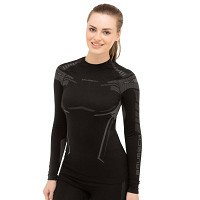 Bluza koszulka damska termoaktywna Brubeck Dry Black Graphite 2026