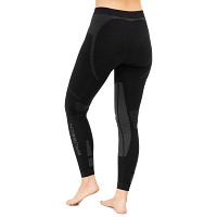 Getry legginsy damskie termoaktywne Brubeck Dry Black Graphite 2026