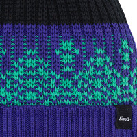 Czapka narciarska Eisbar Norrak Pompon Purple Green 2026