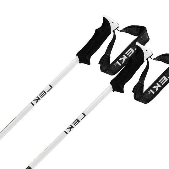 Kijki narciarskie damskie Leki Carbon 14 Women White Gold 2026