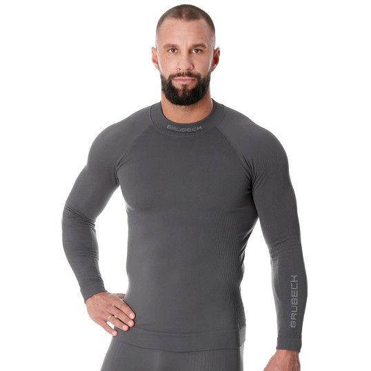Bluza męska termoaktywna Brubeck Extreme Thermo Dark Grey 2026