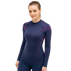 Bluza koszulka damska termoaktywna Brubeck Dry Jeans Violet 2026