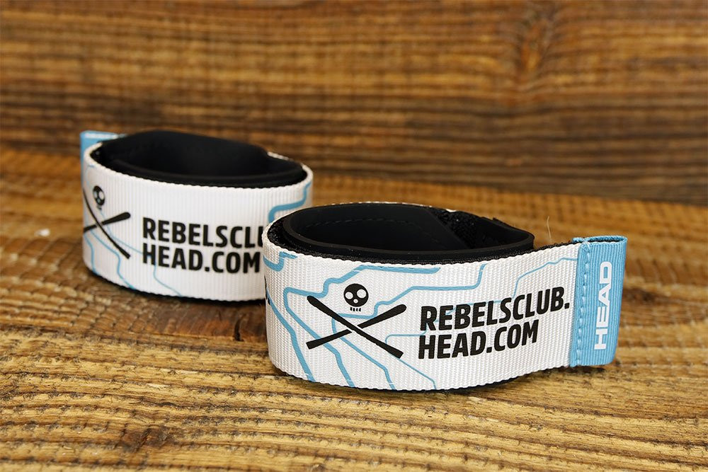 Rzepy opaski do nart zjazdowych Head Rebels Ski Fix (2 sztuki)