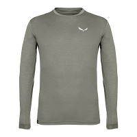 Koszulka techniczna Salewa Puez Melange Dry Long Tee Faded Green 2027
