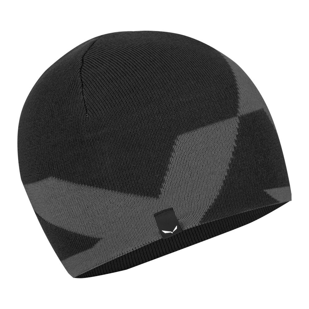 Czapka Salewa Pure Antelao 2 Reversible Merino Wool Beanie Black Out 2027