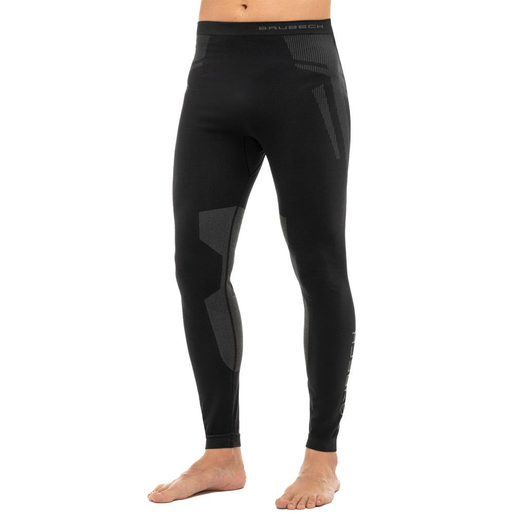 Spodnie męskie termoaktywne Brubeck Dry Black Graphite 2026