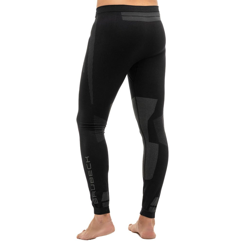 Spodnie męskie termoaktywne Brubeck Dry Black Graphite 2026