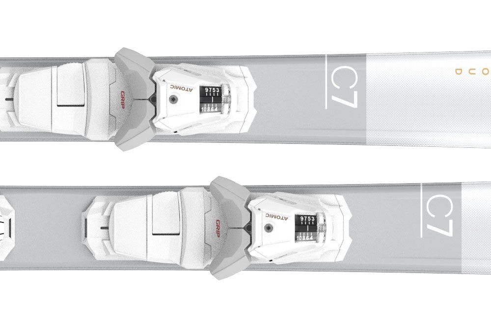 Narty damskie Atomic Cloud C7 White 2026 + M10 GW