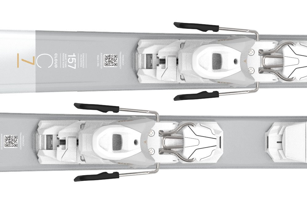 Narty damskie Atomic Cloud C7 White 2026 + M10 GW