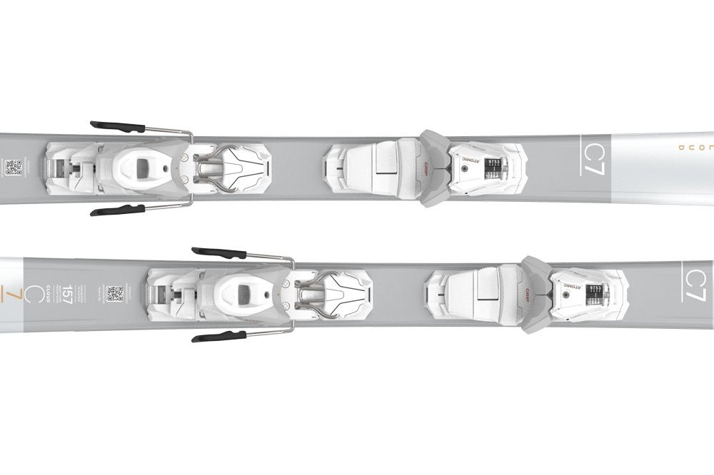 Narty damskie Atomic Cloud C7 White 2026 + M10 GW