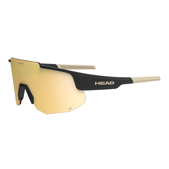 Okulary sportowe Head Sunshield 5K Black / Gold S3 2027