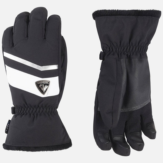 Rękawice narciarskie damskie Rossignol W New Piste Black 2026