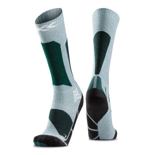 Skarpety narciarskie damskie X-Socks Ski Discover OTC Sage Green English Lawn 2026