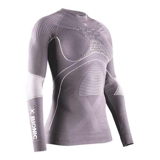 Bluza damska termoaktywna termiczna X- Bionic Energy Accumulator 4.0 Dusty Lavender Arctic White 2026