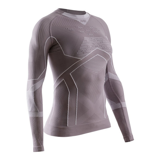 Bluza damska termoaktywna termiczna X-Bionic Energy Accumulator Light Dusty Lavender Arctic White 2026