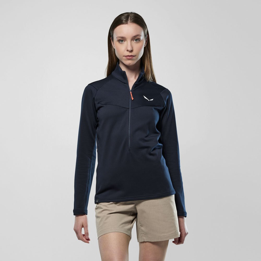 Bluza damska Salewa Cammino PL Half Zipp JKT Navy Blazer 2026