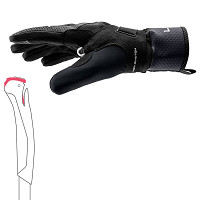 Rękawice narciarskie biegowe Leki CC Thermo Shark Black 2027