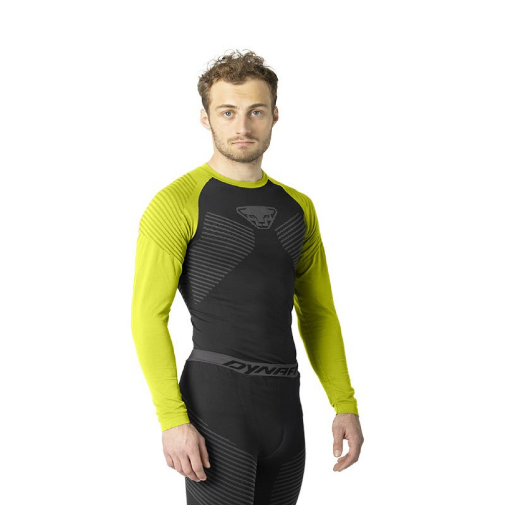 Koszulka techniczna męska Dynafit Speed Dryarn M Longsleeve Tee Ultra Yellow 2027