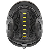 Kask narciarski Uvex Gravitate MIPS Warm Grey Black Matt 2026