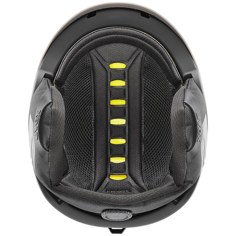 Kask narciarski Uvex Gravitate MIPS Warm Grey Black Matt 2026
