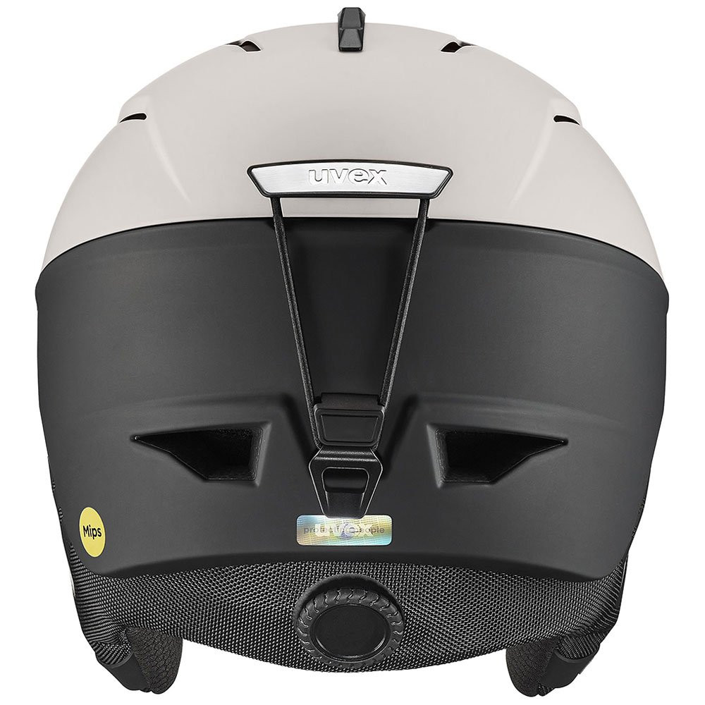Kask narciarski Uvex Gravitate MIPS Warm Grey Black Matt 2026