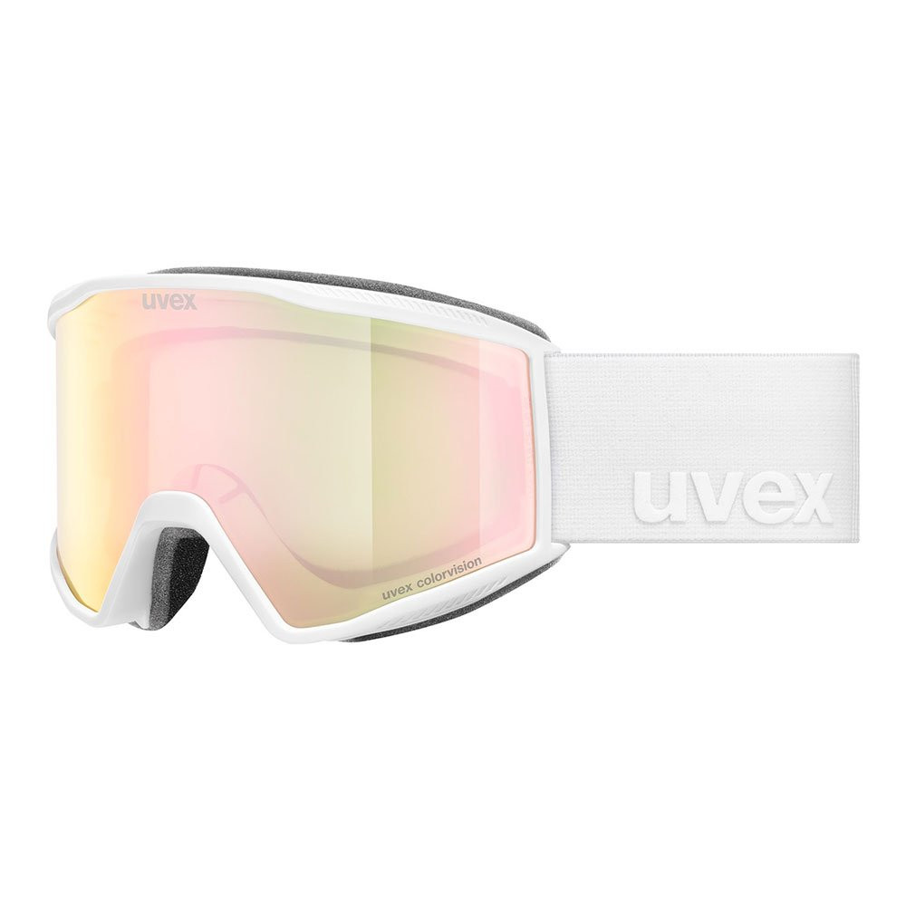 Gogle narciarskie Uvex Blast CV White Matt / Mirror Rose OTG S2 2027