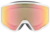 Gogle narciarskie Uvex Blast CV White Matt / Mirror Rose OTG S2 2027