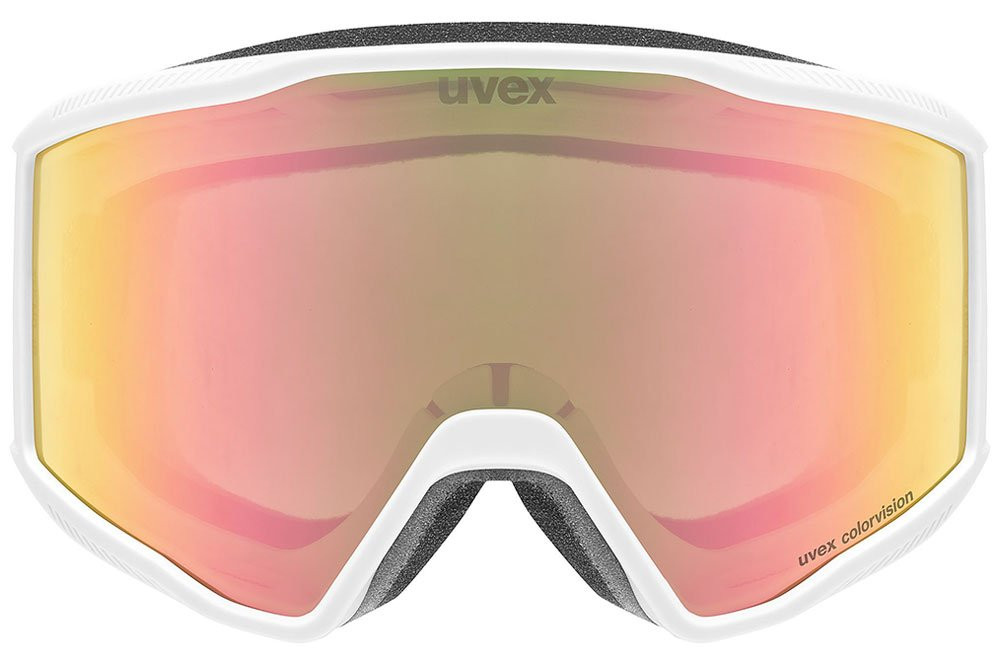 Gogle narciarskie Uvex Blast CV White Matt / Mirror Rose OTG S2 2027