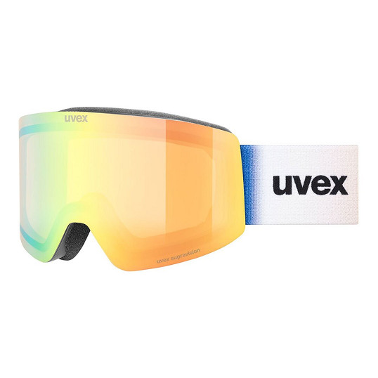 Gogle narciarskie Uvex Provoqe FM Black Matt / Mirror Green OTG S1 2026