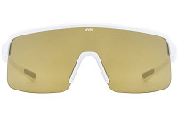 Okulary sportowe Uvex Dyrt White Matt / Mirror Gold S3 2026