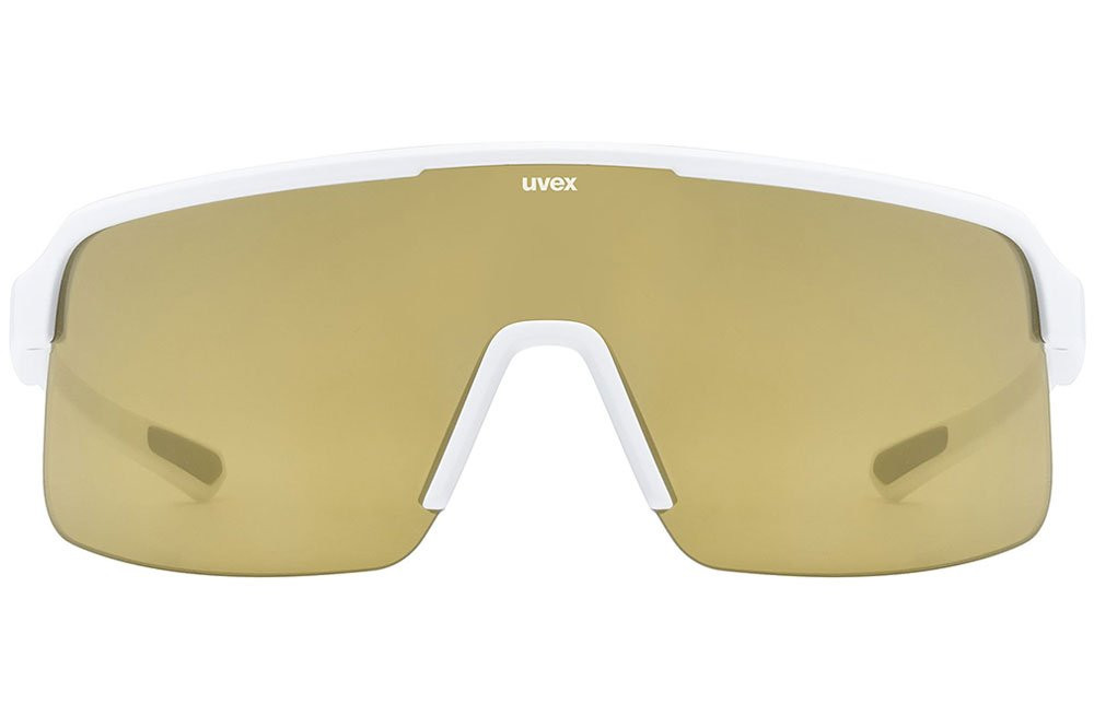Okulary sportowe Uvex Dyrt White Matt / Mirror Gold S3 2026
