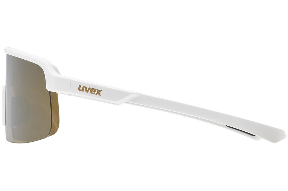 Okulary sportowe Uvex Dyrt White Matt / Mirror Gold S3 2026