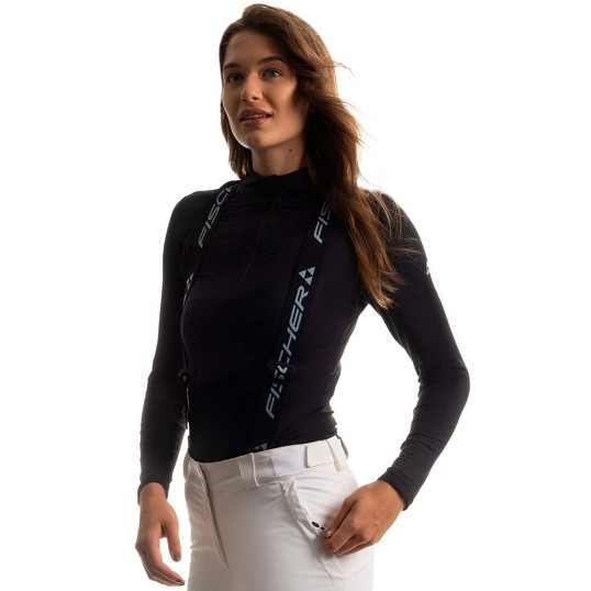 Bluza damska Fischer Enbasis Pro Black (druga warstwa) 2026
