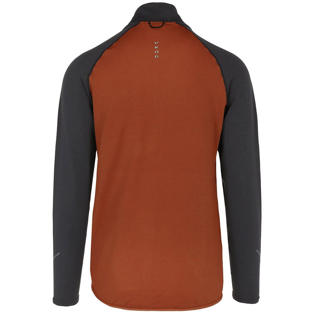 Bluza Viking Birger Man Orange Grey (druga warstwa) 2026
