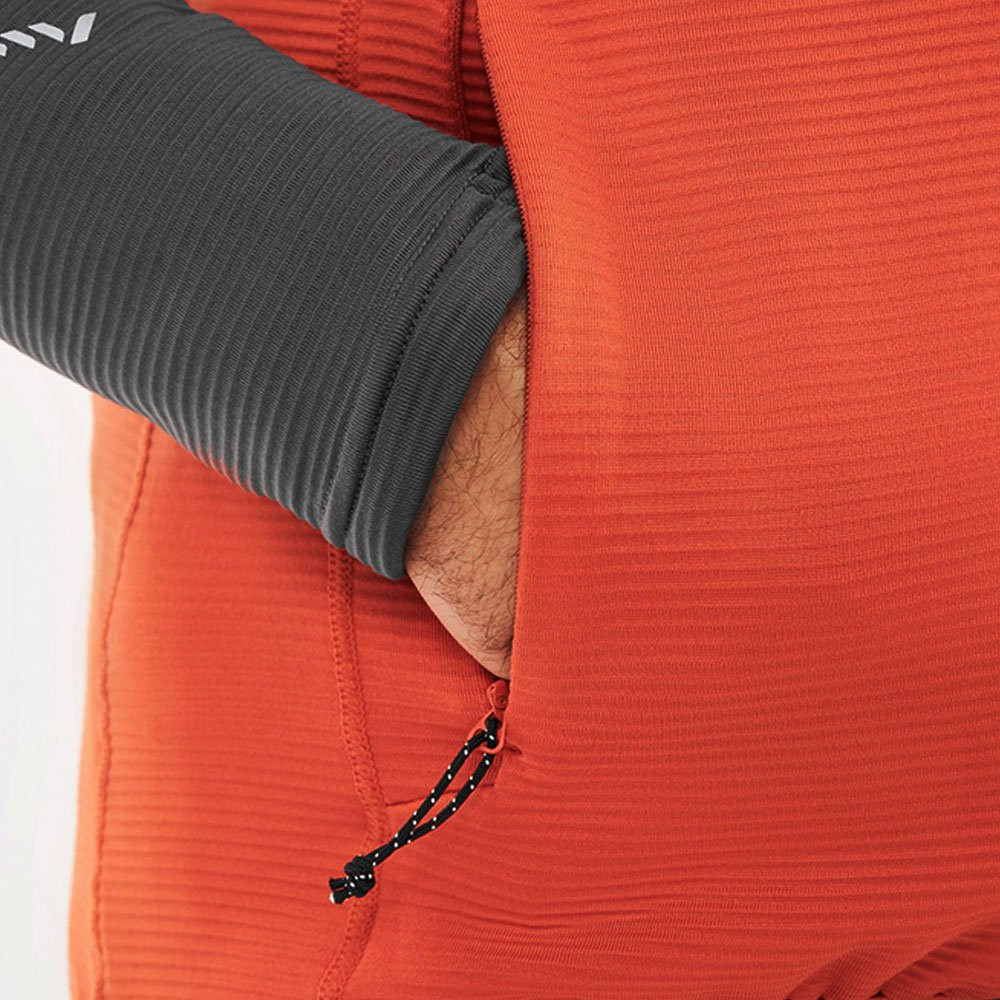 Bluza Viking Birger Man Orange Grey (druga warstwa) 2026