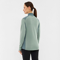 Bluza damska Viking Birger Lady Green (druga warstwa) 2026