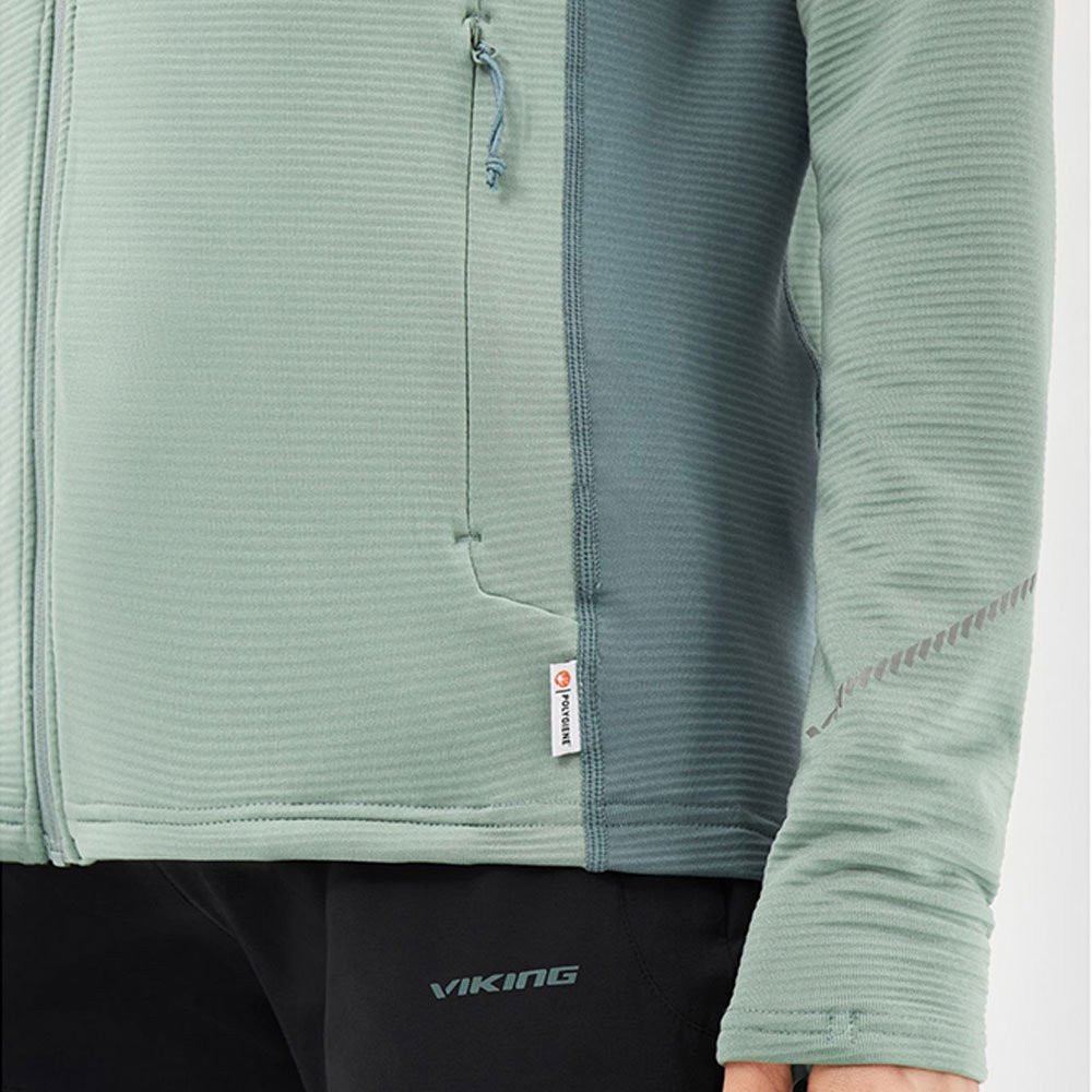 Bluza damska Viking Birger Lady Green (druga warstwa) 2026