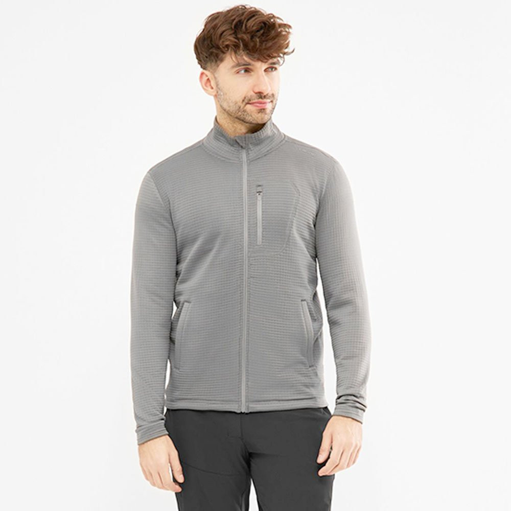 Bluza Viking Admont Full Zip Man Light Grey 2026