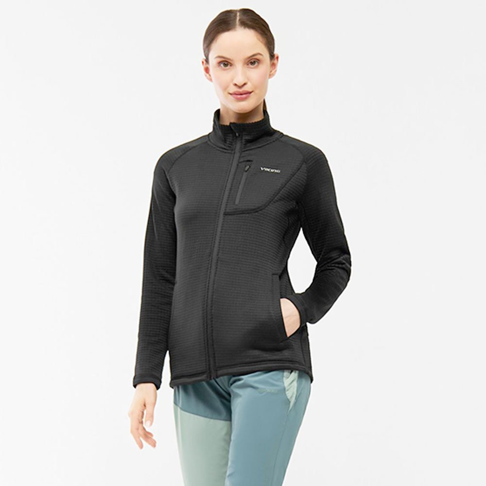 Bluza damska Viking Admont Full Zip Lady Black 2027