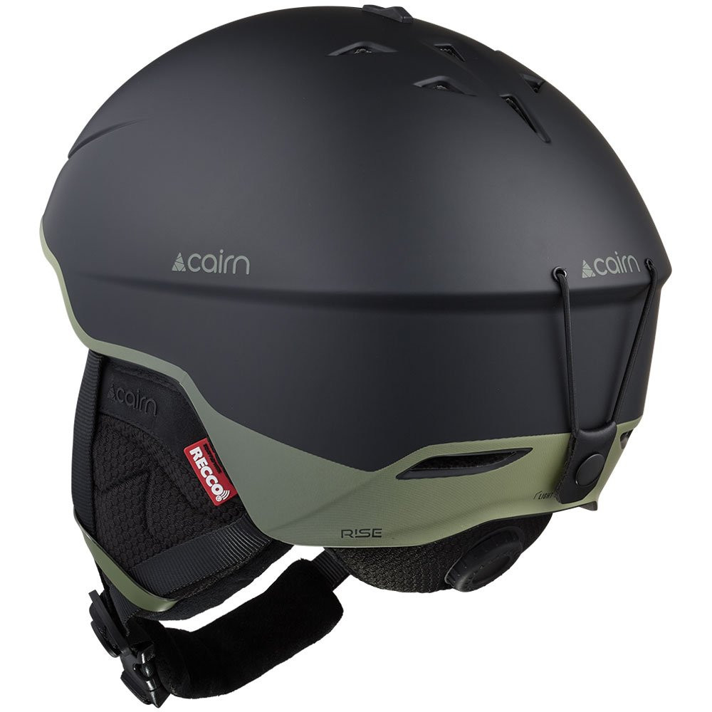 Kask narciarski Cairn Rise Pure Mat Black Khaki 2026