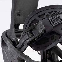 Wiązania Snowboardowe Nidecker Carbon Supermatic Step-In Black 2026