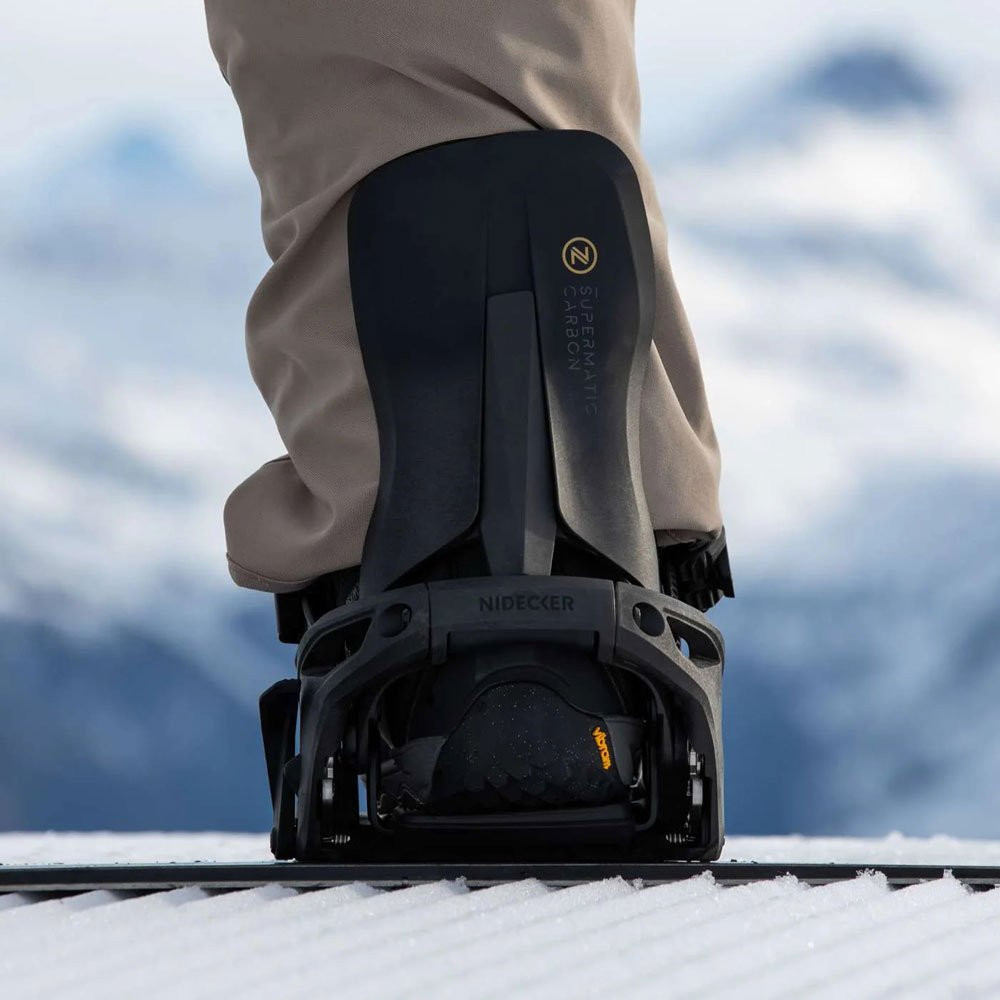 Wiązania Snowboardowe Nidecker Carbon Supermatic Step-In Black 2026