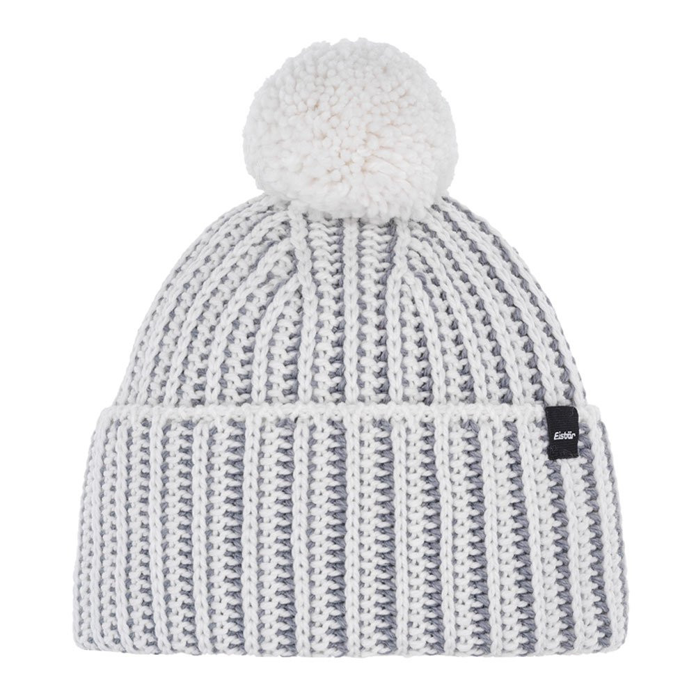 Czapka narciarska Eisbar Ronda Pompon White Grey 2027