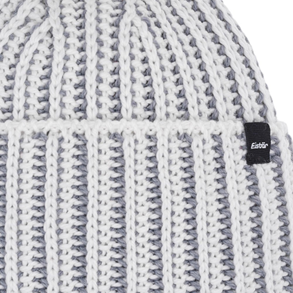 Czapka narciarska Eisbar Ronda Pompon White Grey 2027